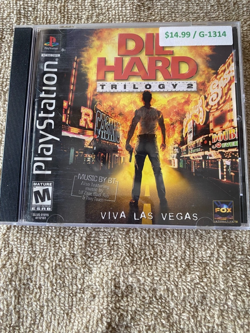 PlayStation Die Hard Trilogy 2: Viva Las Vegas (Black)